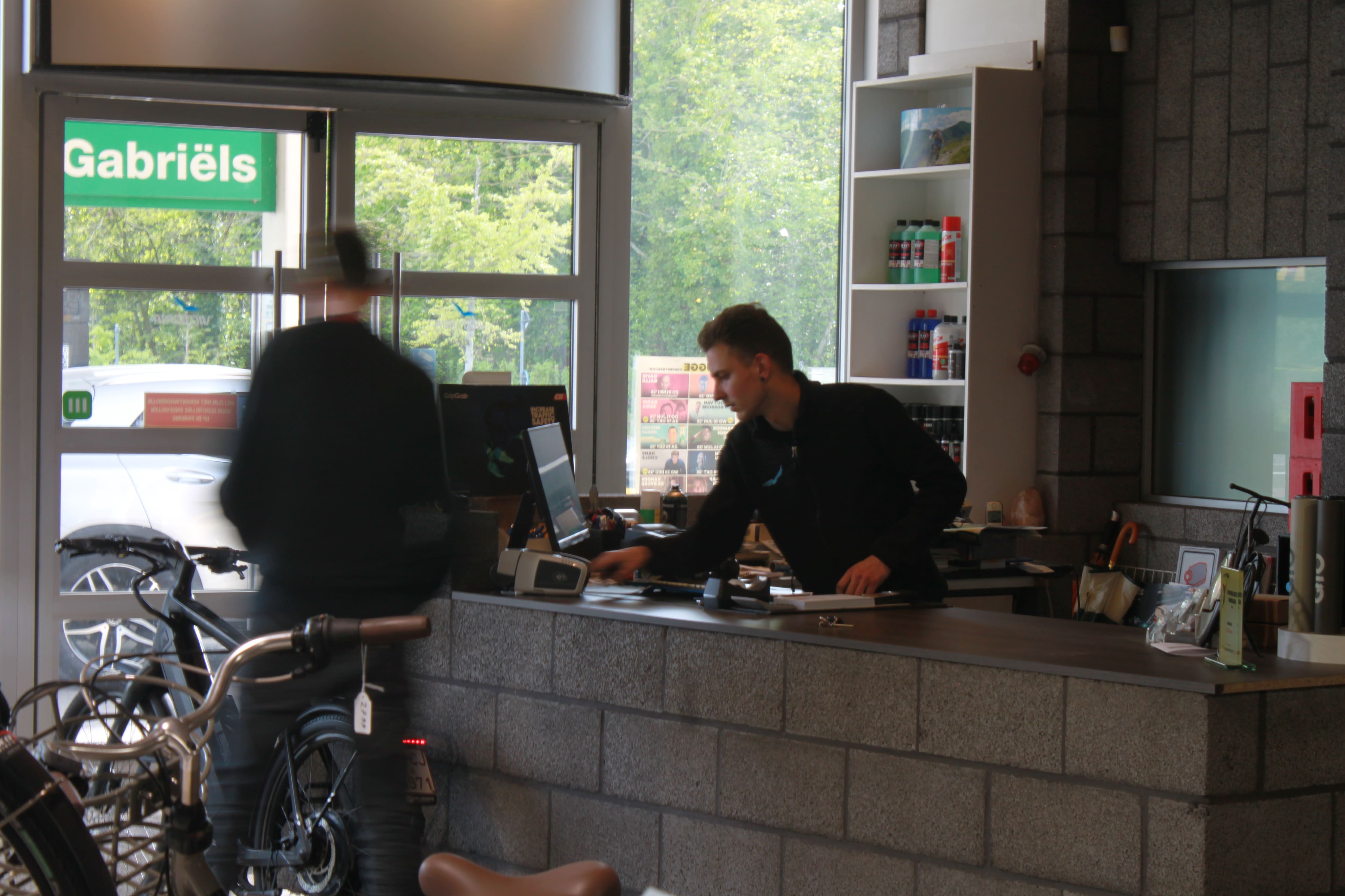 DCQ Bikes winkel — impressie