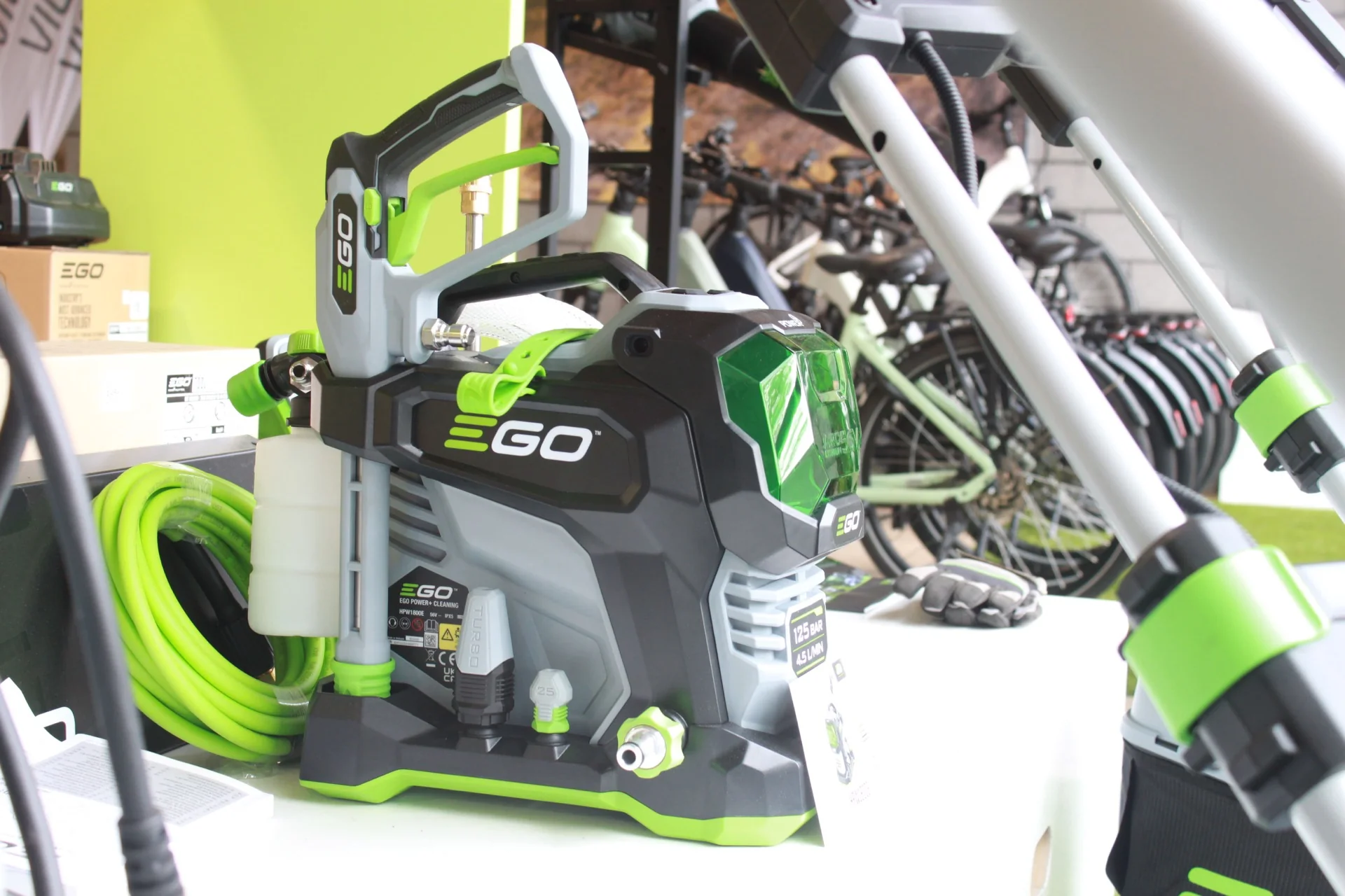 EGO Power+ in de winkel